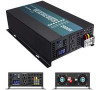 Onduleur solaire, onde sinusoïdale pure, conversion 12V/24V/48V courant continu en 120V/220V/230V courant alternatif, RBP-2000W, 24V, 220V-230V