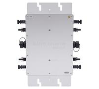Onduleur solaire - Onduleur pour raccordement au réseau - 1000/1200W - MPPT - Sinusoïde pure - Entrée DC 10,8–32V pour panneaux solaires 18V - Sortie AC 90–140V - Version européenne, conforme CE