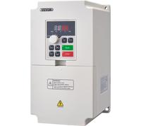 Onduleur VEVOR 7,5 CV, 5,5 kW, 25 A, courant alternatif 1/3 phase 220 V entrée sur courant alternatif triphasé 0-220 V, 0-2000 Hz sortie VFD pour le réglage de la vitesse du moteur de broche