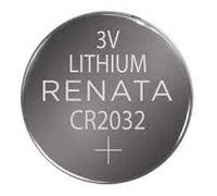 One (1) X Renata Cr2032 Lithium Watch / Key / Gadget Battery 3V Blister Packed by Renata