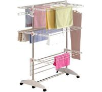 One Click Luxe Séchoir à linge E3, ailes latérales sur 3 niveaux