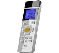 One for all urc1035 télécommande universelle pour climatiseur - 5 modes - écran lcd avec systeme de rétroéclairage Blanc G