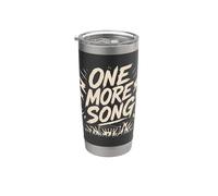 One More Song Live Festival Rock Concert Energy Gobelet isotherme en acier inoxydable double paroi