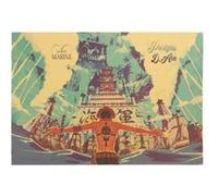 One Piece Ace Poster autocollant mural japonais Anime - 50,5 x 35 cm (Style 14) G