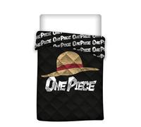 One Piece - Couette imprimée Enfant Manga - Couvre lit 140x200 cm