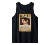 One Piece Dracule Mihawk Pirate Wanted Poster Débardeur