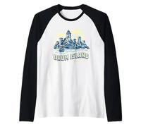 One Piece Drum Island Postcard Poster Manche Raglan