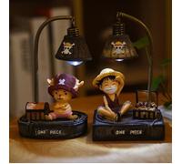 One Piece - Luffy + Chopper - Veilleuses - Domicile - Décorations à la résine - Artisanat