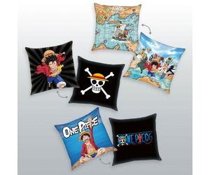 One Piece Pack 3 Oreillers Characters 40 X 40 Cm