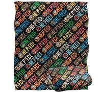 One Piece Pirates Logo Pattern Plaid Ultra Doux au Toucher Soyeux - 152 x 127 cm