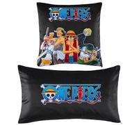 One Piece Taie de Coussin Décoratifs, Lot 2 Housse de Coussin 50 x 30cm et 35 x 35cm