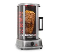 OneConcept Kebab Master 7kg 1500W Machine à Kebab Argent