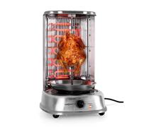 OneConcept Kebab Master 7kg 2000W Machine à Kebab Argent