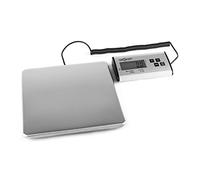 oneConcept Marketeer - Balance postale numérique pèse-colis pèse-lettres courrier paquets (écran séparé, charge max 200kg, surface de 27x27cm, fonction tare)
