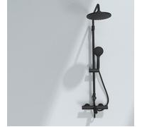 Oneo mitigeur bain-douche thermostatique noir Essebagno