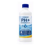 ONEPOOL Élévateur pH 1 litres Piscine | Augmente Le pH, Améliore Le Confort de Baignade et la Qualité de l'eau, Haute Concentration Correcteur pH, Bénéfique pour la Santé | Plantawa