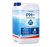 Onepool Réducteur pH 20L | pH Minus Liquide Compatible Électrolyseur Salin | Régulateur Eau Bassin et Traitement Piscine au Sel | Grande Capacité et Dosage Facile