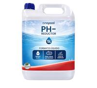 Onepool Réducteur pH 5L | pH Minus Liquide Compatible Électrolyseur Salin | Régulateur Eau Bassin et Traitement Piscine au Sel | Dosage Facile et Format Pratique
