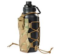 OneTigris Hunterz Étui de bouteille d'eau réglable de 3 à 950 ml pour bouteille d'hydratation et bouteille Nalgene et Contigo, Multicam