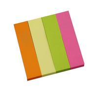 Onglets adhésifs, onglets d ', étiquettes de marqueurs de page inscriptibles et repositionnables, drapeaux de fichiers colorés pour notes, notes autocollantes colorées