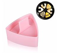 Onigiri Moule à sushi triangulaire sans BPA avec revêtement anti-adhésif pour sushis et onigir à faire soi-même, facile à nettoyer, idéal pour la maison et les fêtes, moule à boules de riz, kit de