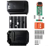 Oniissy Boîtier de batterie de rechange pour 40 V LBXR36 BL2036 LBX2040, boîtier en plastique pour réparation d'outils électriques à faire soi-même avec panneau de protection