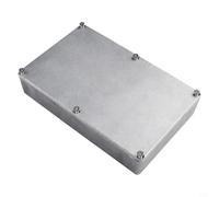 Oniissy Boîtier en aluminium à effet aluminium pour instruments électriques, étanche, pour alimentation extérieure/extérieur (1590DD (188 x 120 x 37 mm)