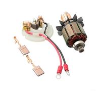 Oniissy Lot de 2 porte-balais de charbon avec brosses compatibles avec les outils électriques Makita DHP456 BHP456 BDF456 DDF456 - Numéro de pièce 619263-3 CB-440 Construction en métal