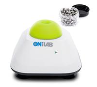 ONiLAB Mini Vortex Mixer avec fonction tactile, mélange en laboratoire, mélange de vernis à ongles, de colles pour cils et de peintures acryliques，120pcs 7/32in Balls Mixing,Vert