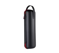 OnIUeZky Sacs de Refroidisseur de vin Simples, Porte-fourrette à vin isolé pour Les Voyages, Pique-Nique, Plage Grand Cadeau pour Amateur de vin, Fournitures de Maison Noire