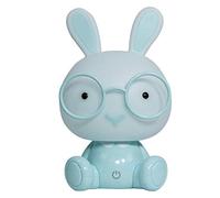 Lampe À Poser Led Bunny Pour Enfants, Bleu Clair Bleu