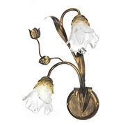 Onli Applique Arianna 2 lumières Bronze