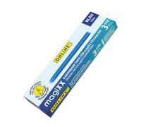 ONLINE 3 x cartouches d'encre effaçables magiXX pour stylos-plume à cartouche d'encre magiXX I grandes cartouches de recharge bleu roi I stylo-plume effaçable I encre effaçable
