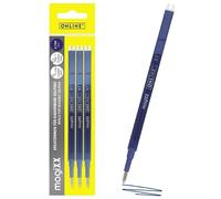 Online 3 x Recharges Gel Effaçables Bleu I Compatible Pilot Frixion, MagiXX I Pointe Moyenne (0,7mm) I Recharges de Remplacement pour Stylo roller Gel Effaçable I Encre Thermosensible