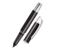 ONLINE 61152/3D Stylo roller à cartouches Campus Colour Line Soft Black, Magic Ball Technique pour cartouches d'encre standard