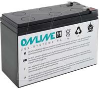 ONLINE BCZ1000 - Batterie de remplacement pour ONLINE ZINTO 1000