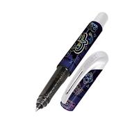 Online College Game Time - Stylo roller à cartouche d'encre - Pour droitiers et gauchers - Poignée ergonomique - Stylo roller de qualité supérieure - Cartouches d'encre standard - Avec cartouche