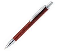 Online Design Maple Mini Stylo à bille avec clip métallique, mine standard D1 Bois de rose