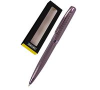 Online Eleganza Stylo à bille rotatif I Métal I Couleur : bordeaux I Recharge de grande capacité interchangeable I Clip métallique I Couleur de l'encre noire I Stylo à bille avec emballage cadeau