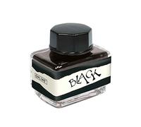 ONLINE Encre noire, pot à encre 15ml, encre de remplissage multicolore pour calligraphie, handlettering, encre d'écriture, encrier pour convertisseur, encre de recharge à base d'eau