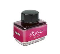 ONLINE Encre parfumée Rose, pot d'encre rose 15ml, encre de remplissage multicolore pour calligraphie, handlettering, encre d'écriture, encrier pour convertisseur, encre des sens à base d'eau