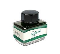 ONLINE Encre verte, pot à encre 15ml, encre de remplissage multicolore pour calligraphie, handlettering, encre d'écriture, encrier pour convertisseur, encre de recharge à base d'eau