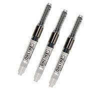 ONLINE Lot de 3 convertisseurs d'encre standard pour stylo plume - Pour recharge du verre d'encre - Pompe à encre pour stylo plume de différents fabricants