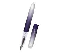 Online magiXX Lavande stylo plume avec encre bleue effaçable et 1 cartouche magiXX pour écrire, effaçer et corriger en un seul geste, cadeau pour l'école et l'université