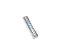 Recharge stylo à bille d`ONLINE, recharge bille métal international de grande capacité, largeur de trait M (moyen), indélébile, résistant à l´eau, 1 pièce, recharge de stylo à bille (noir)