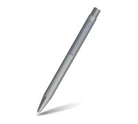 Online Soft Metal stylo à bille stylo-bille rétractable en aluminium avec surface soft-touch recharge remplaçable encre bleue cadeau parfait I couleur: gris I 21731/3D