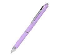 ONLINE stylo 4-en-1 lavande | stylo et crayon | multicolore multifonctionnel | 3 mines (bleu, noir, rouge) + 1 mine de crayon | gomme incluse