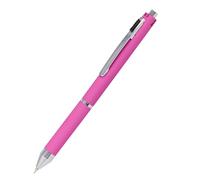 ONLINE stylo 4-en-1 rose | stylo et crayon | multicolore multifonctionnel | 3 mines (bleu, noir, rouge) + 1 mine de crayon | gomme incluse