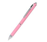 ONLINE Stylo à Bille 4-en-1 Rose Multicolore Multifonctionnel | 3 Mines Bleu, Noir et Rouge, 1 Mine de Crayon à Papier | Gomme à Effacer Incluse