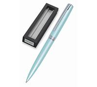 Online stylo à bille Eleganza │ stylo-bille en métal │ stylo à bille rétractable en coffret cadeau │ recharge remplaçable │ encre noire │ étui exclusif, cadeau parfait, couleur turquoise